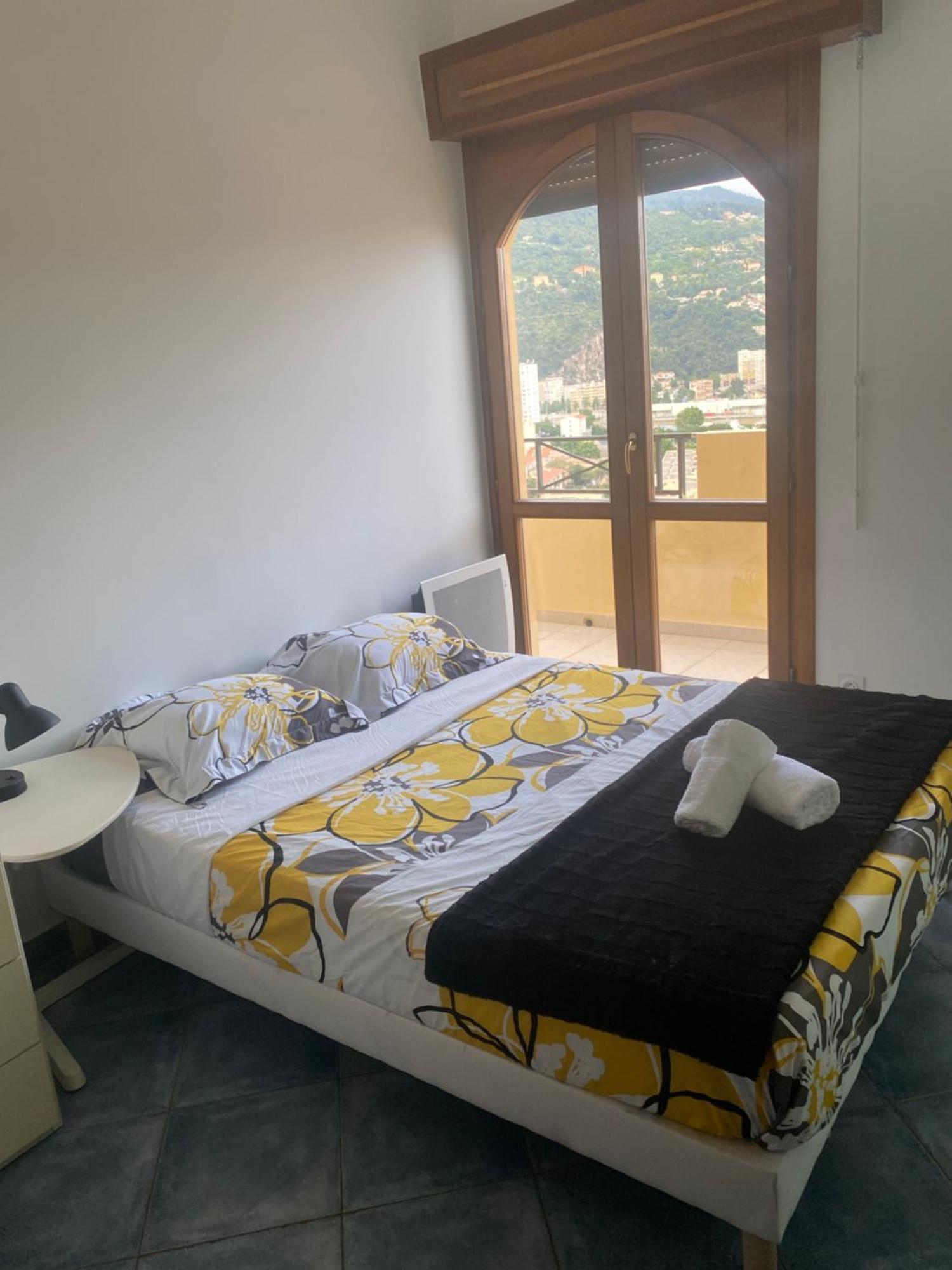 Appartement-Nice 01 Vue Mer - Panoramique Wifi-Parking المظهر الخارجي الصورة