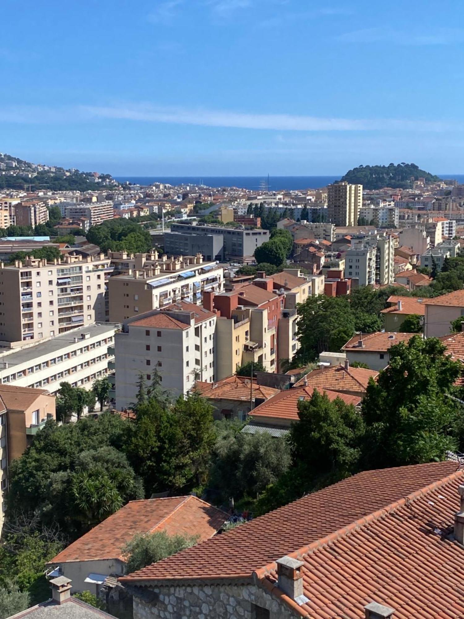 Appartement-Nice 01 Vue Mer - Panoramique Wifi-Parking المظهر الخارجي الصورة